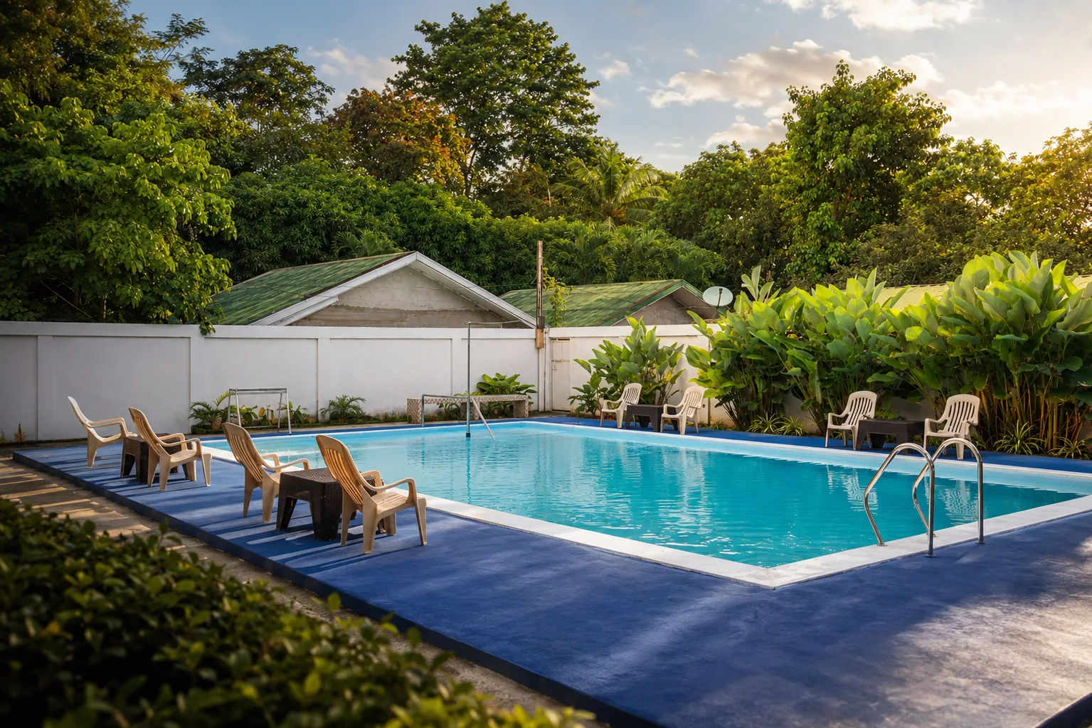 Aeyyyy Traveller's Inn swimming pool